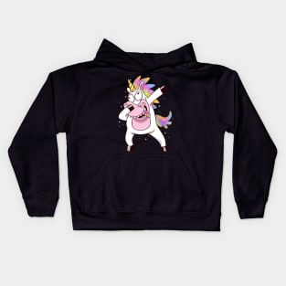 Dab life Crazy Unicorn Kids Hoodie